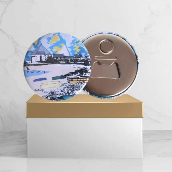 Magnet-Décapsuleur Village de Goury (La Hague, Cotentin)