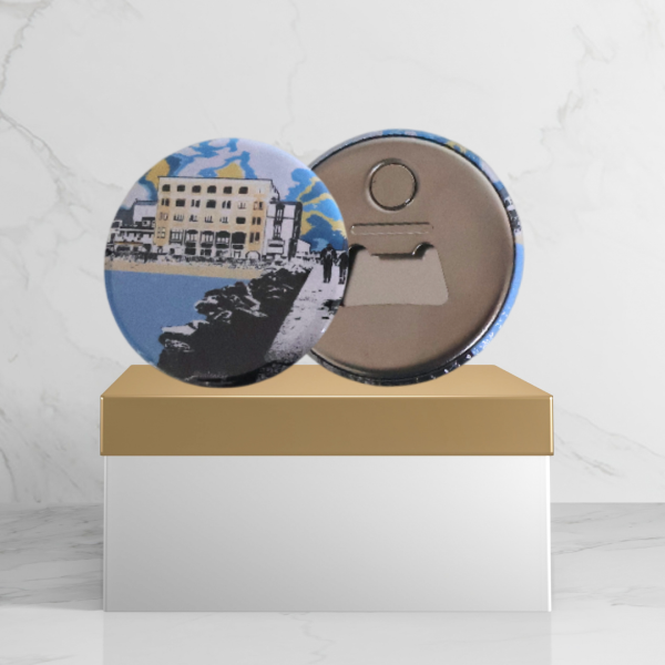Magnet-Décapsuleur Jetée d'Agon (Agon-Coutainville, Côte des Isles)