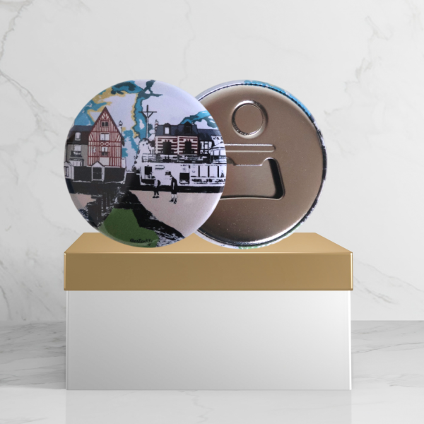 Magnet-Décapsuleur Digue Promenade (Saint-Aubin de la Mer, Calvados)