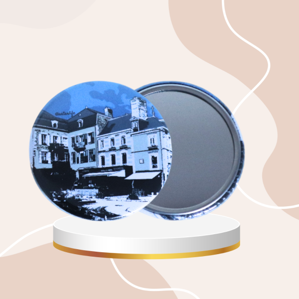 Miroir de poche Place Littré (Avranches)