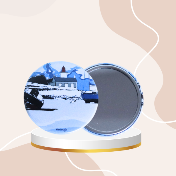 Miroir de poche Pointe d'Agon (Agon-Coutainville, La Manche)