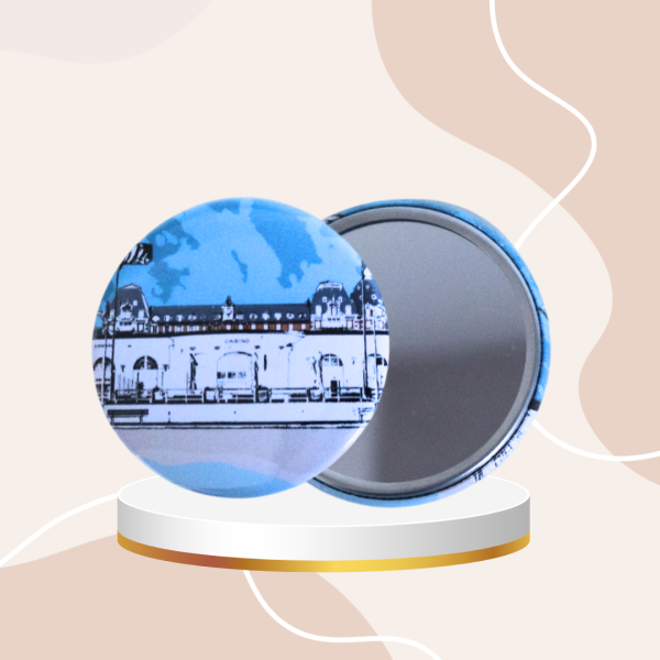 Miroir de poche Casino et Grand-Hôtel (Houlgate, Côte fleurie)
