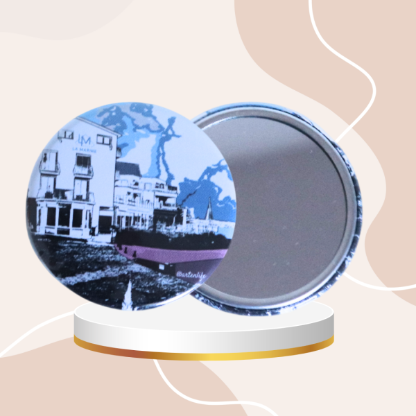 Miroir de poche Village de Carteret (Barneville-Carteret, Normandie)