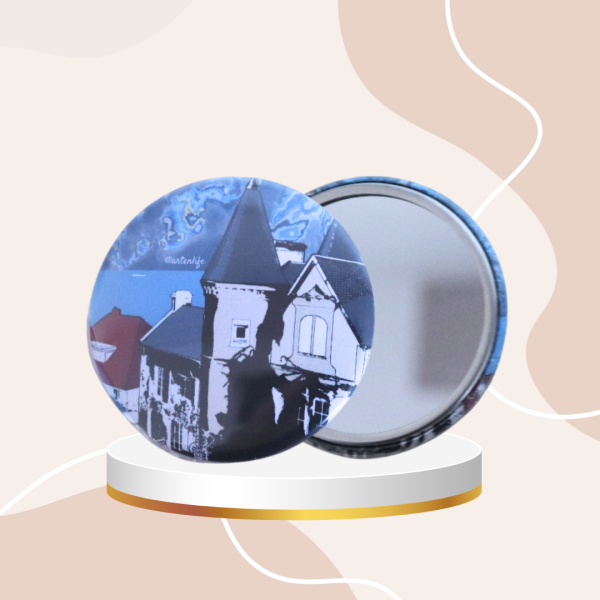 Miroir de poche Hôtel particulier (Arromanches-les-Bains, Côte de Nacre)