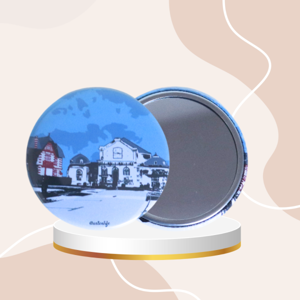 Miroir de poche Casino (Cabourg, Calvados)