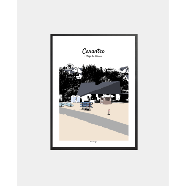 Affiche Le Kelenn (Carantec, Baie de Morlaix)