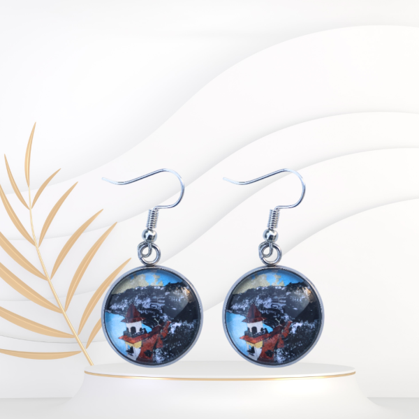 Boucles d'oreille Casino (Granville, Normandie)