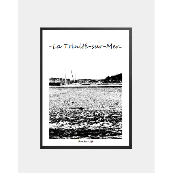 Affiche Port Trinité-sur-Mer (Morbihan)