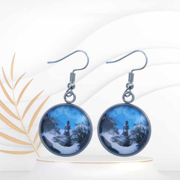 Boucles d'oreille Dunes de Gouville (Gouville-sur-Mer, Normandie)