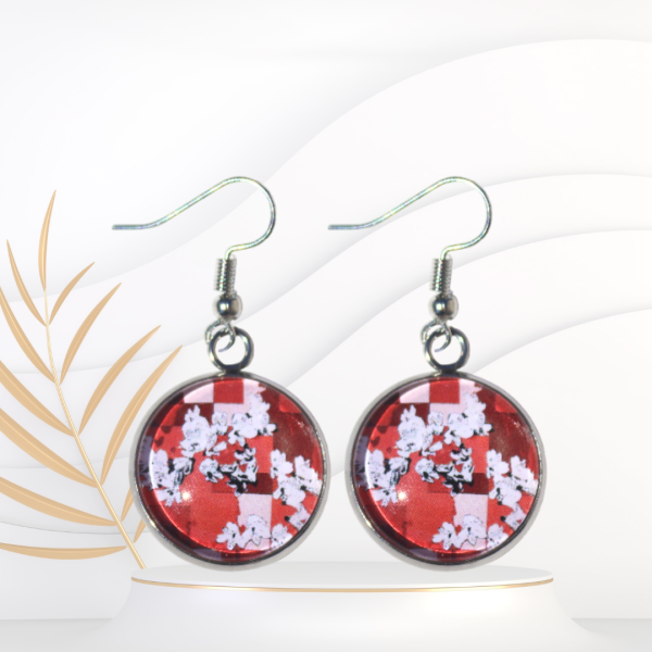 Boucles d'oreille Fleur de lys (Malestroit)