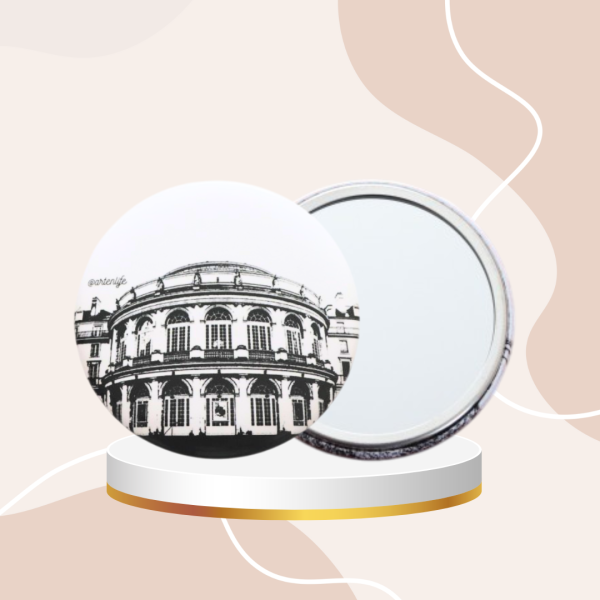 Miroir de poche Opéra de Rennes (Ille-et-Vilaine)