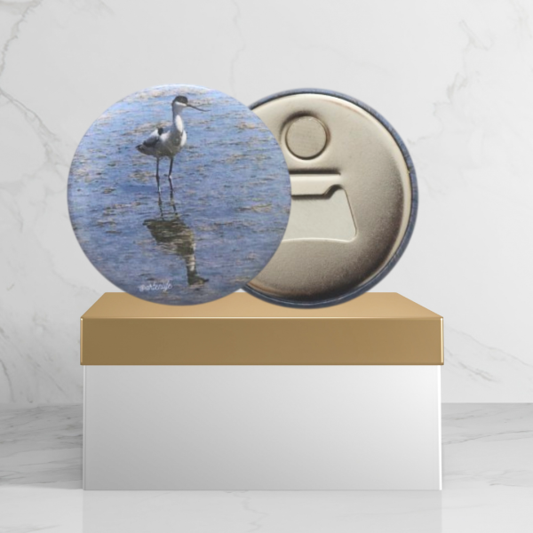 Magnet-décapsuleur Avocette (Trinité-sur-Mer)