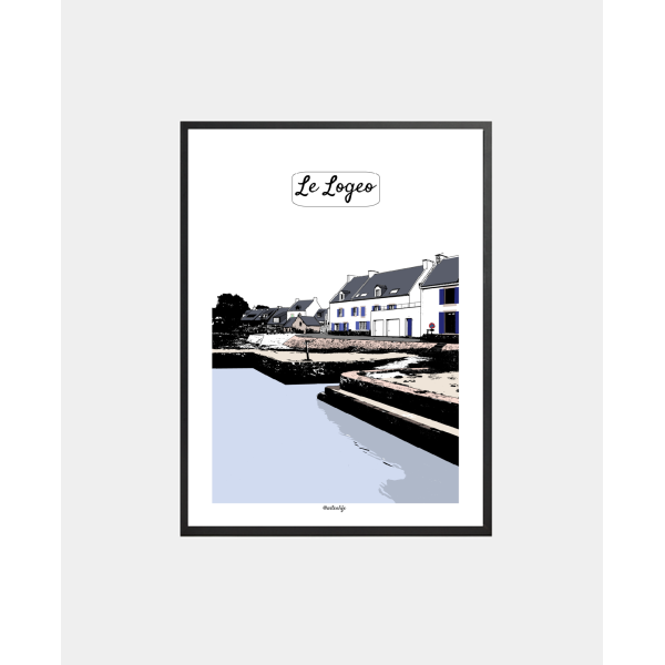 Affiche Port du Logeo (Sarzeau)