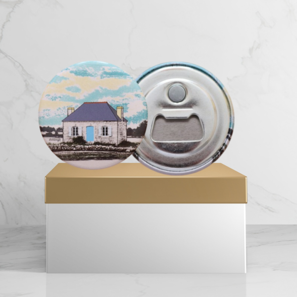 Magnet-décapsuleur Maison de Saint-Cado (Ria d'Etel)
