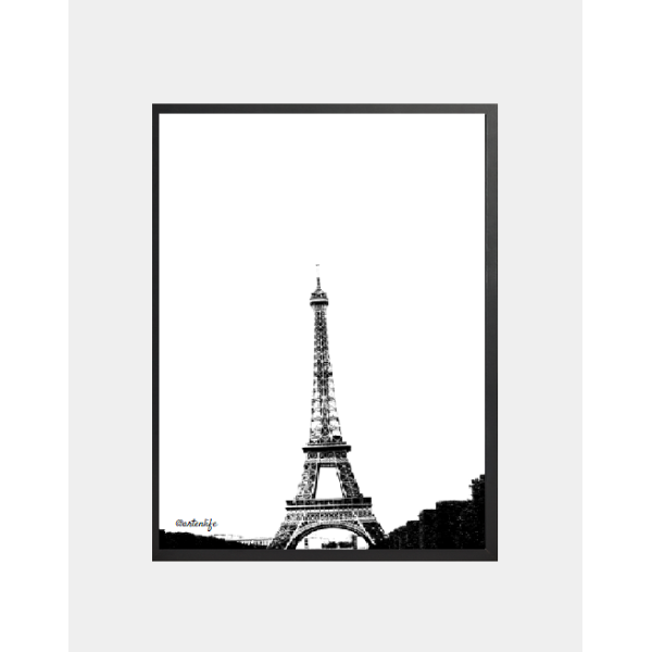 Affiche Tour Eiffel (Paris)