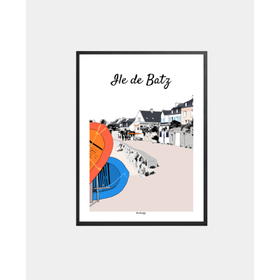 Affiche "Promenade du Port"...