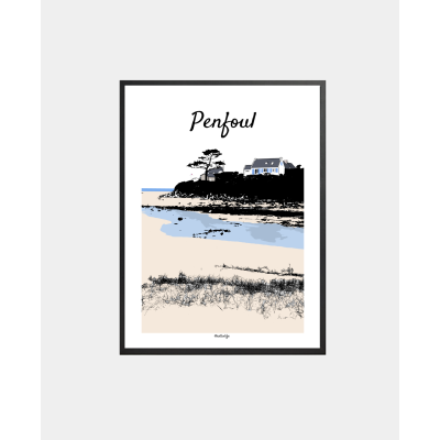 Affiche "Penfoul" Landunvez