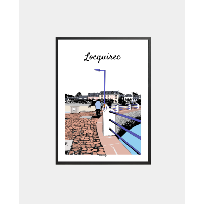 Affiche "Plage du Port"...