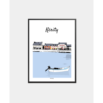 Affiche "Port de Kérity"...