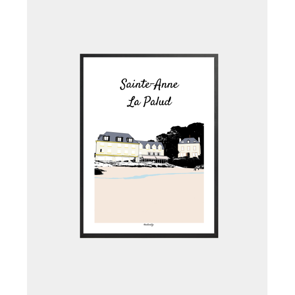 Affiche "Sainte Anne La Palud" Plonévez Porzay