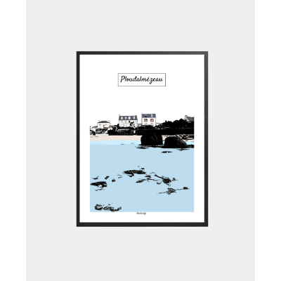 Affiche "Plage de...