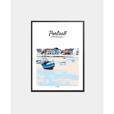 Affiche "Portsall"...