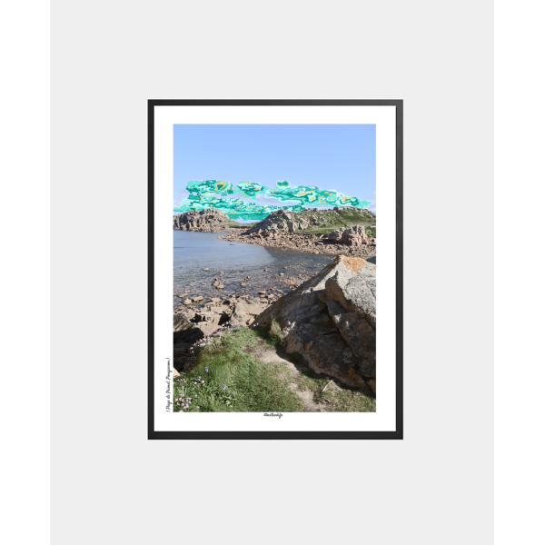 Affiche Photo "Pointe de Primel" Plougasnou