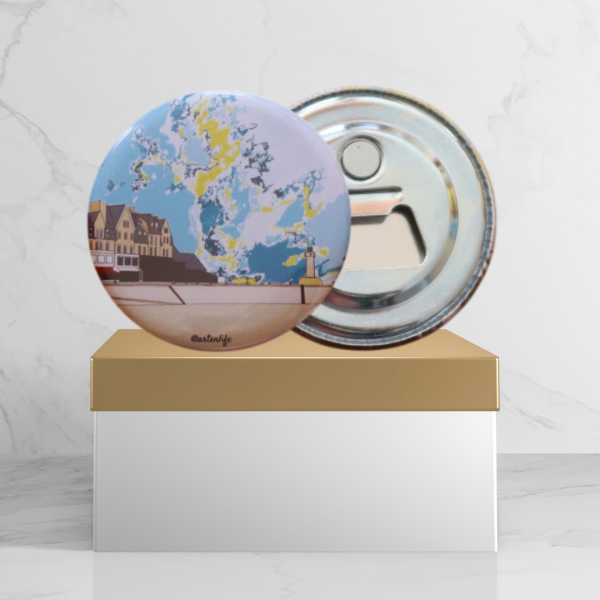 Magnet-décapsuleur Port de la Houle (Cancale)