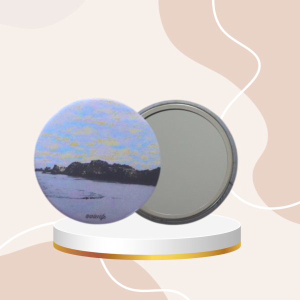 Miroir de poche Pointe du Grouin (Côte d'Emeraude)