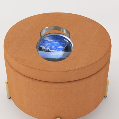 Bague Pointe du Bendy -...