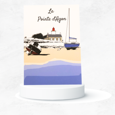 Carte postale Pointe d'Agon...