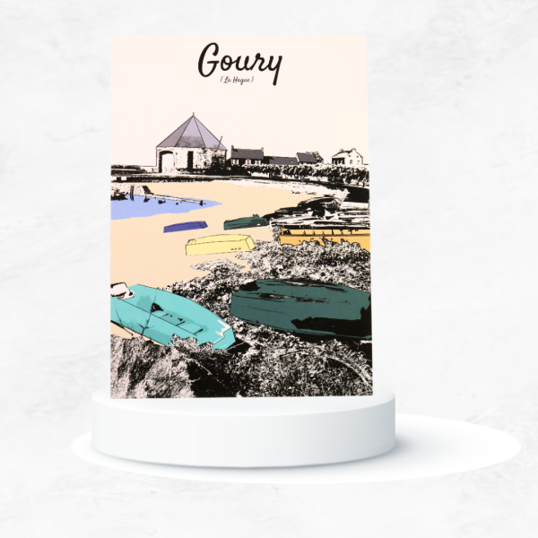 Carte postale Village de Goury (La Hague - Cotentin )