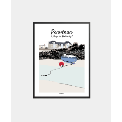 Affiche "Plage de...