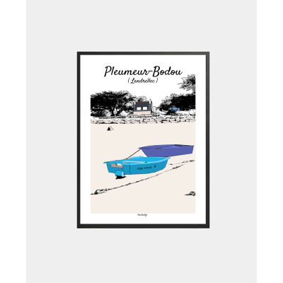 Affiche "Plage de...