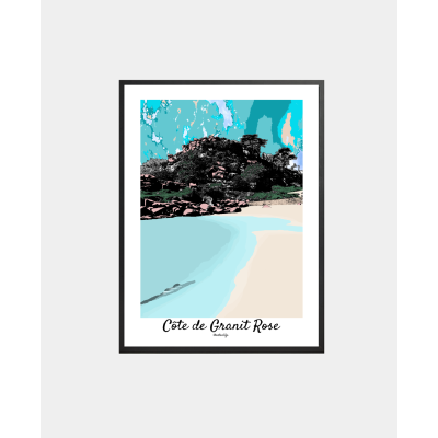 Affiche "Rochers du...