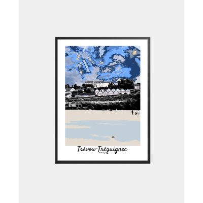 Affiche "Plage Trestel"...