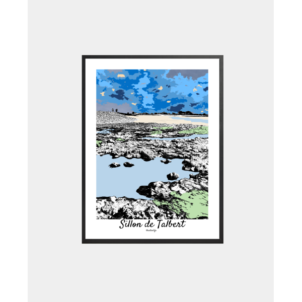 Affiche "Sillon de Talbert" Pleubian