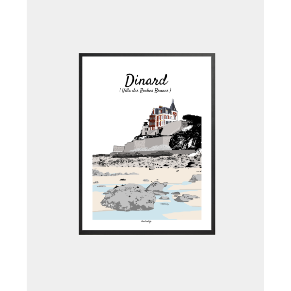 copy of Affiche "Place du Martray" Tréguier