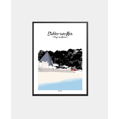 Affiche Etables-sur-Mer...