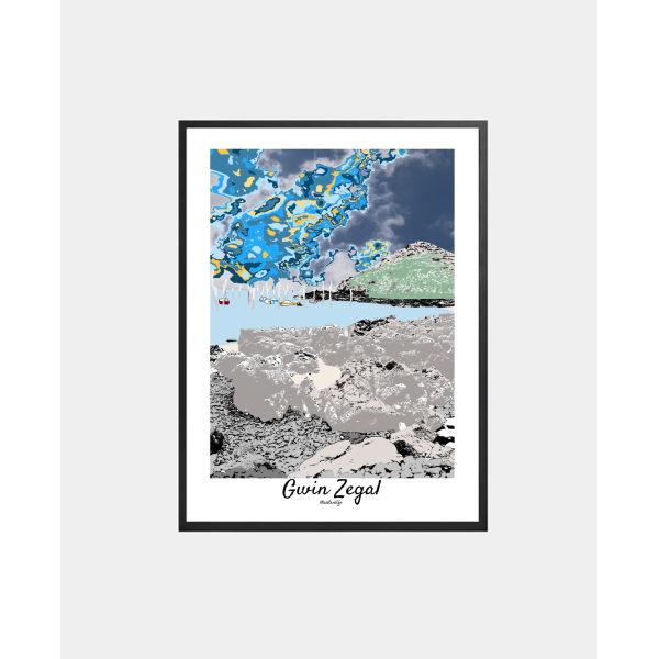 copy of Affiche "Place du Martray" Tréguier