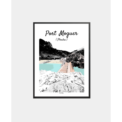 Affiche Plouha "Port Moguer"