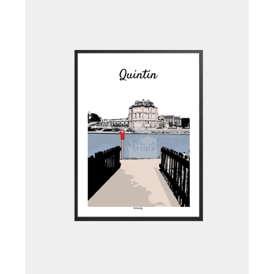 Affiche Quintin "Le Château...