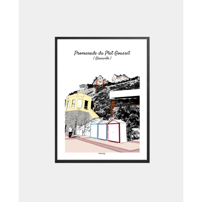 Affiche Promenade du Plat...