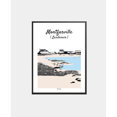 copy of Affiche Plage de La...