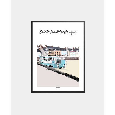 Affiche Petite-Plage &...