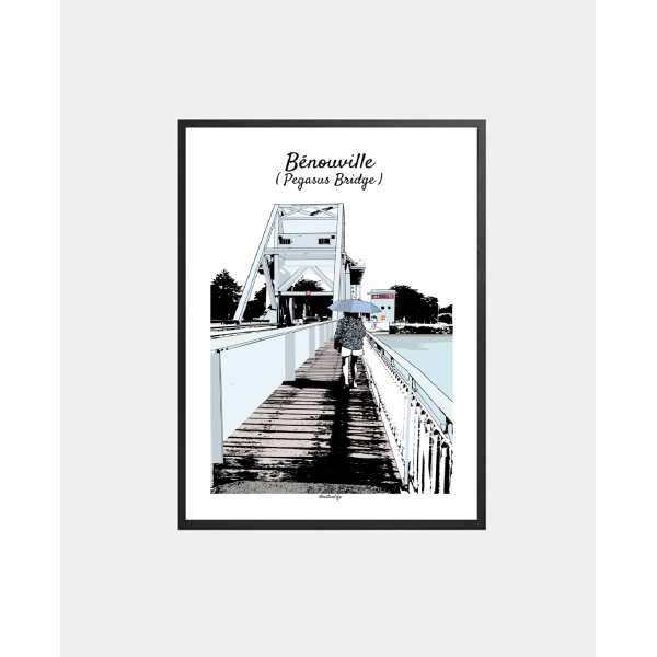 Affiche Pegasus Bridge (Benouville/Ranville, Calvados)