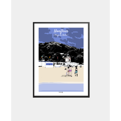 Affiche Plage du Butin...