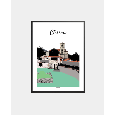Affiche Bourg Médiéval...