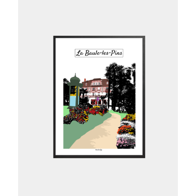 Affiche Place des Palmiers...