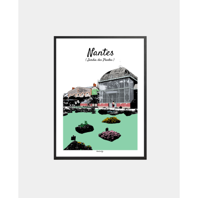 Affiche Serres du Jardin...